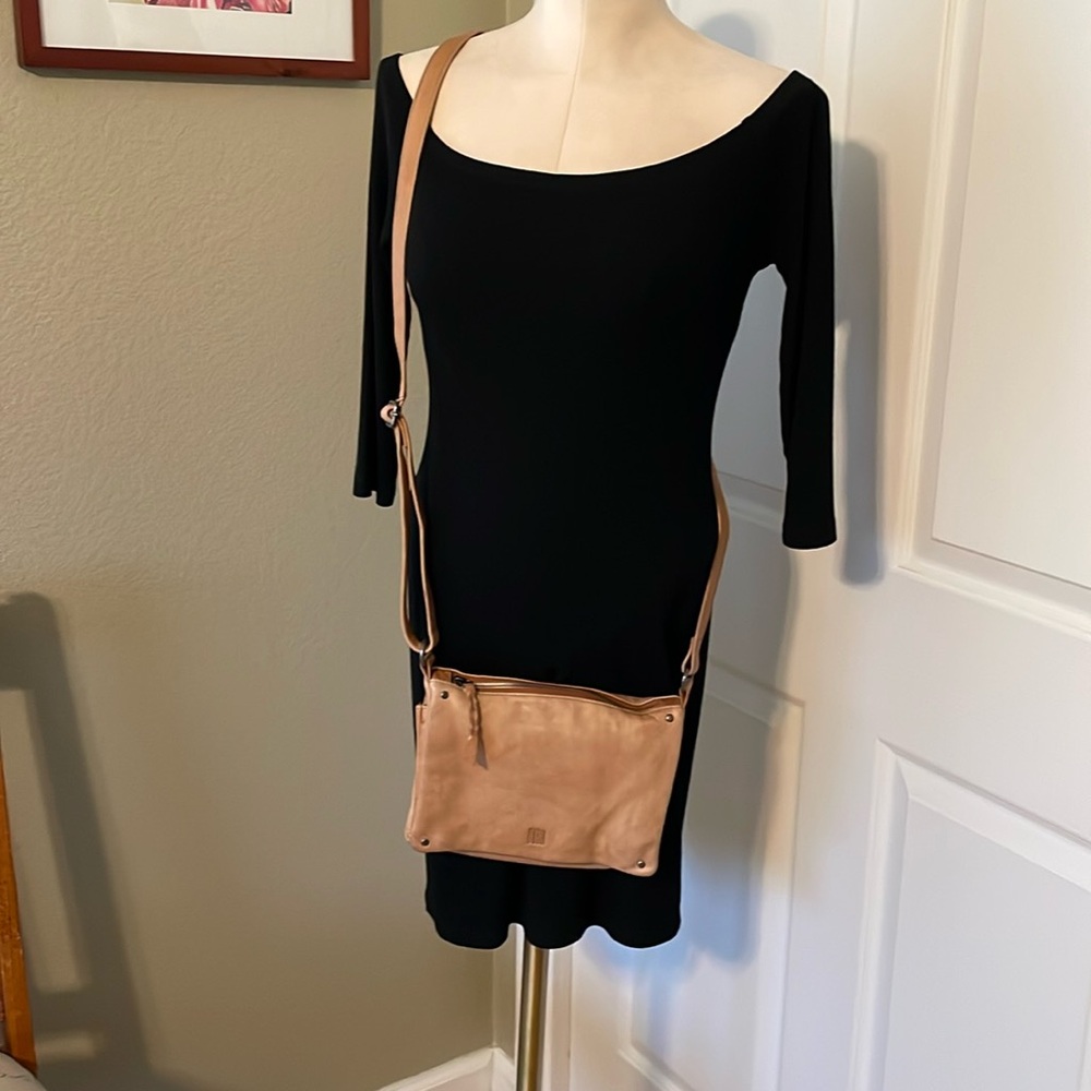 Biba leather crossbody purse